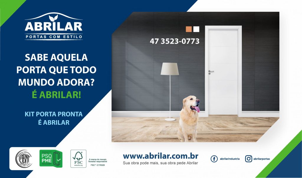 Sabe aquela porta de madeira que todo mundo adora? É Abrilar!
