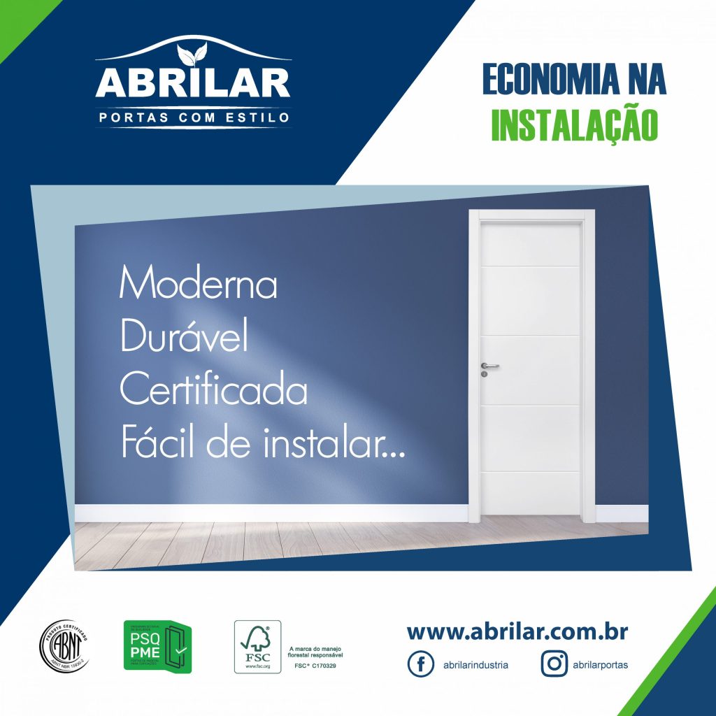 Kit Porta Pronta, economia na instalação da porta de madeira em sua obra