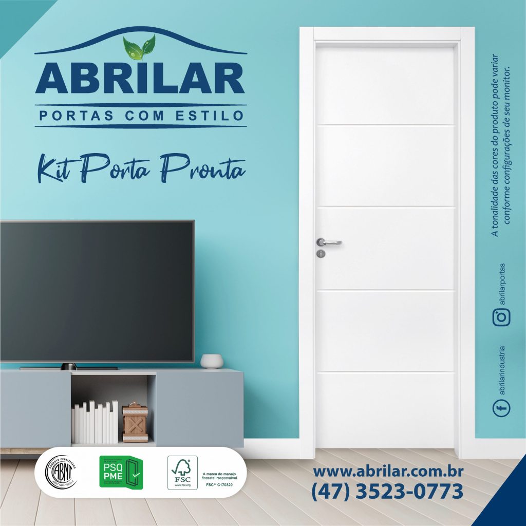 Kit Porta Pronta: Seu ambiente moderno e confortável.