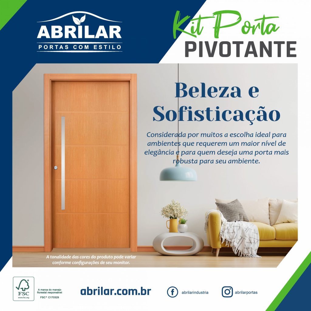 Kit Porta Pivotante: Beleza e Sofisticação.