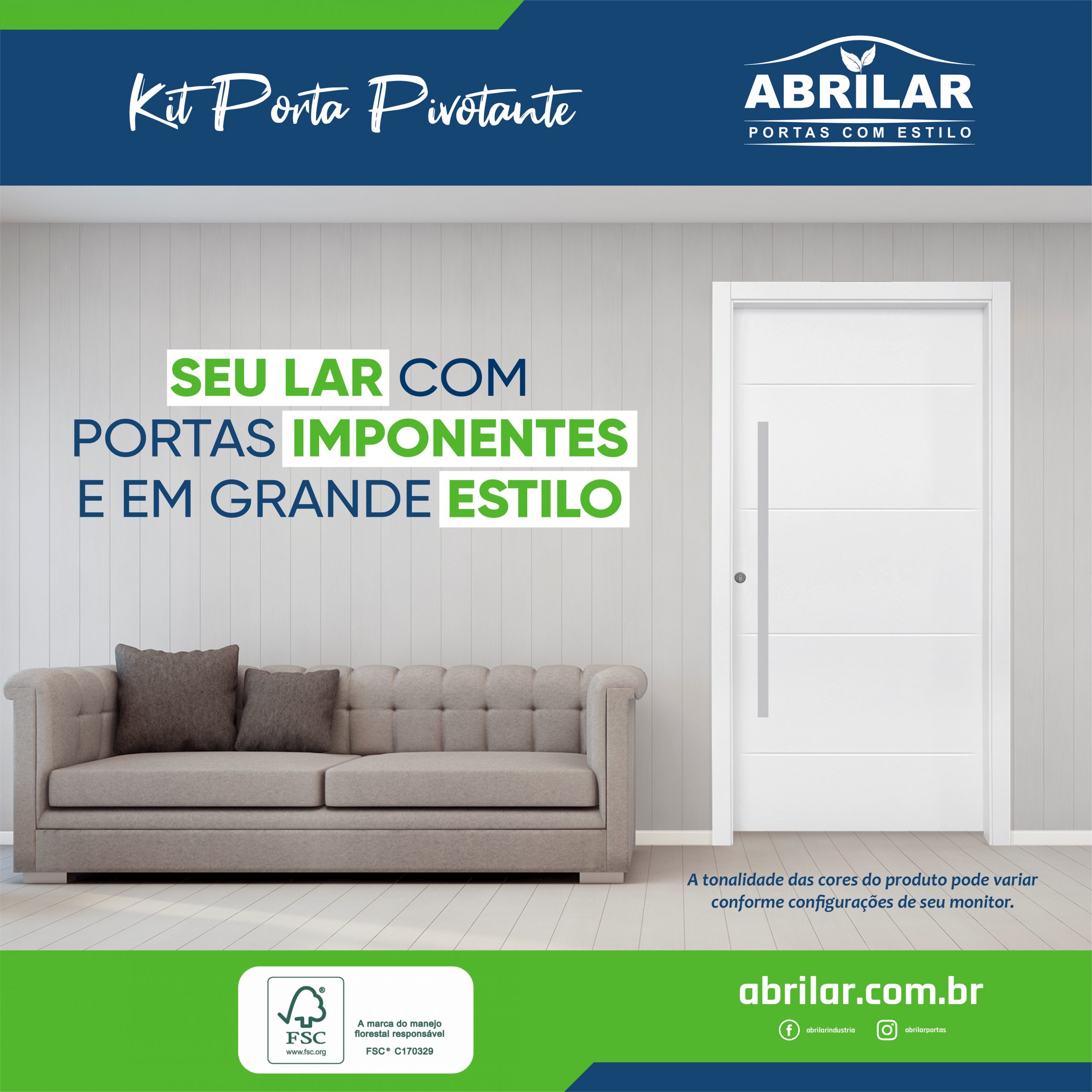 Seu lar com portas imponentes e em grande estilo!
