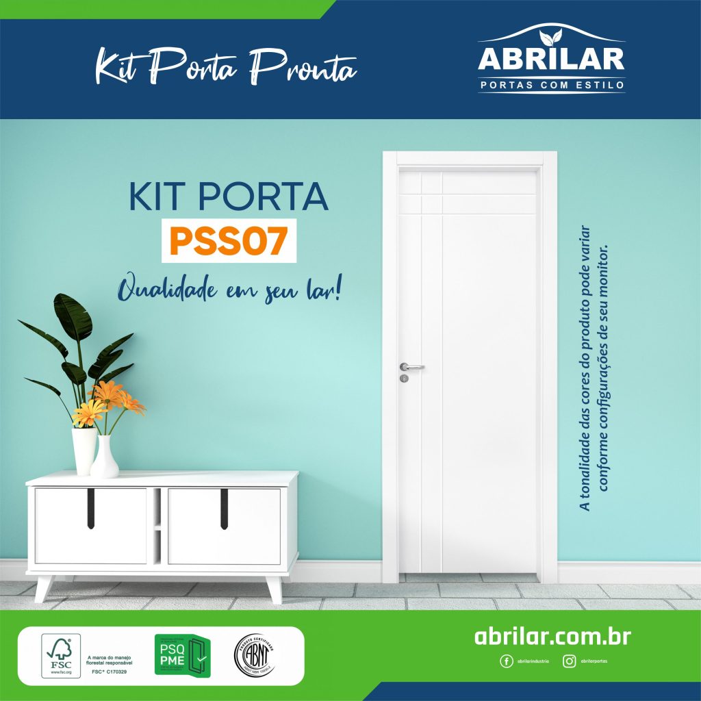 Kit Porta Pronta PSS07 Branco UV: aconchego e bem-estar para toda a família!