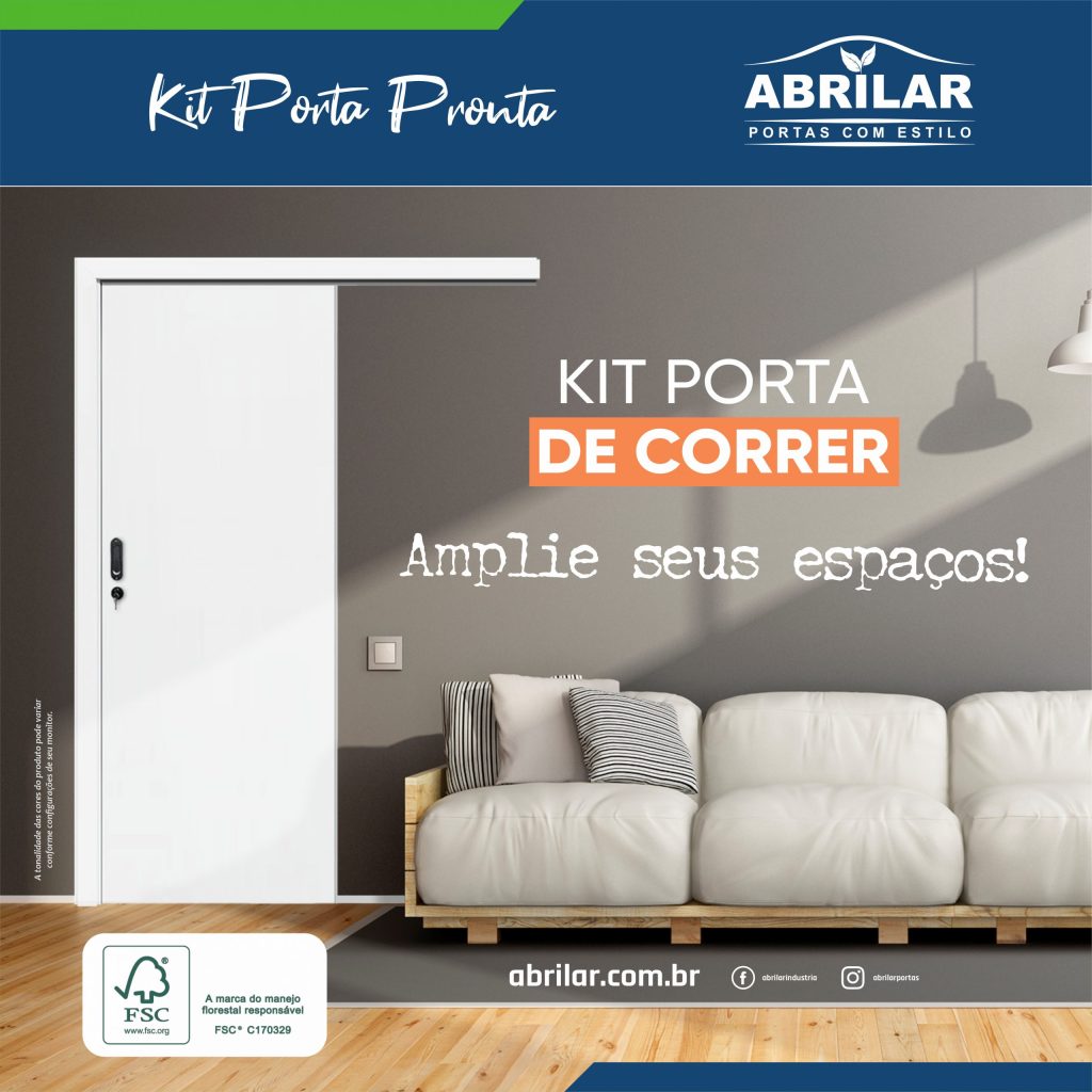Kit Porta de Correr: Amplie seus espaços!