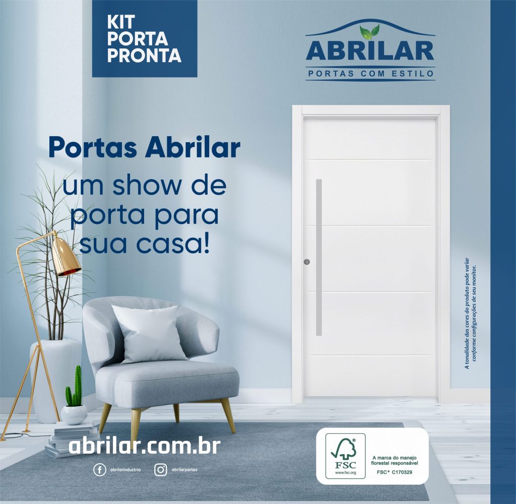 Portas Abrilar, um show de porta para sua casa!
