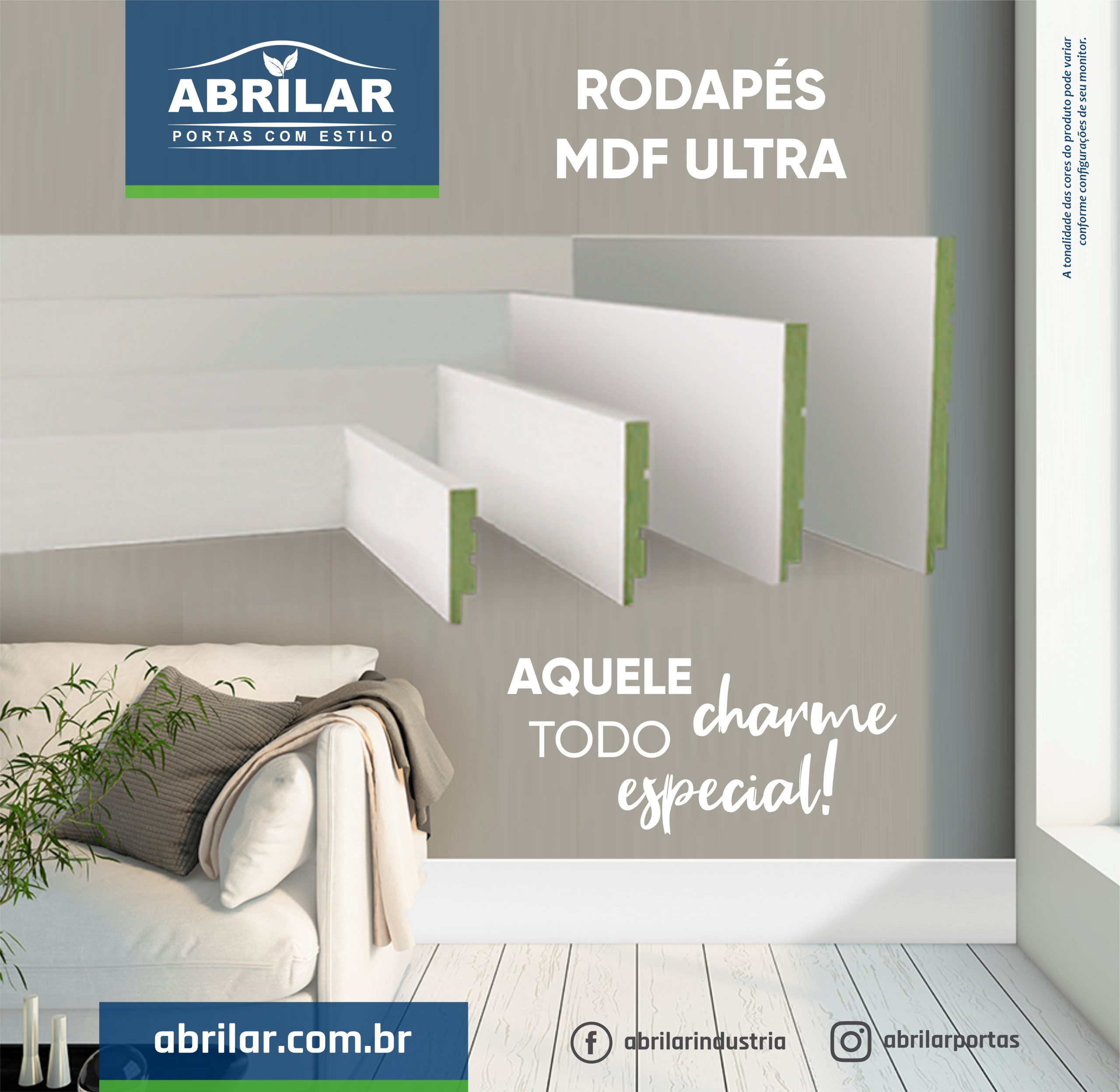Adquira já nossos rodapés de madeira com MDF Ultra e transforme sua casa!