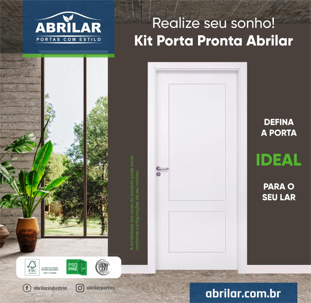 Descubra a perfeição com o Kit Porta Pronta Abrilar