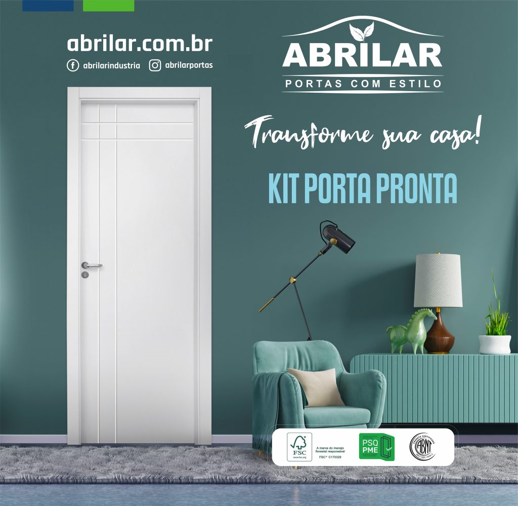 Transforme Seu Lar em um Refúgio Excepcional com o Kit Porta Pronta Abrilar!