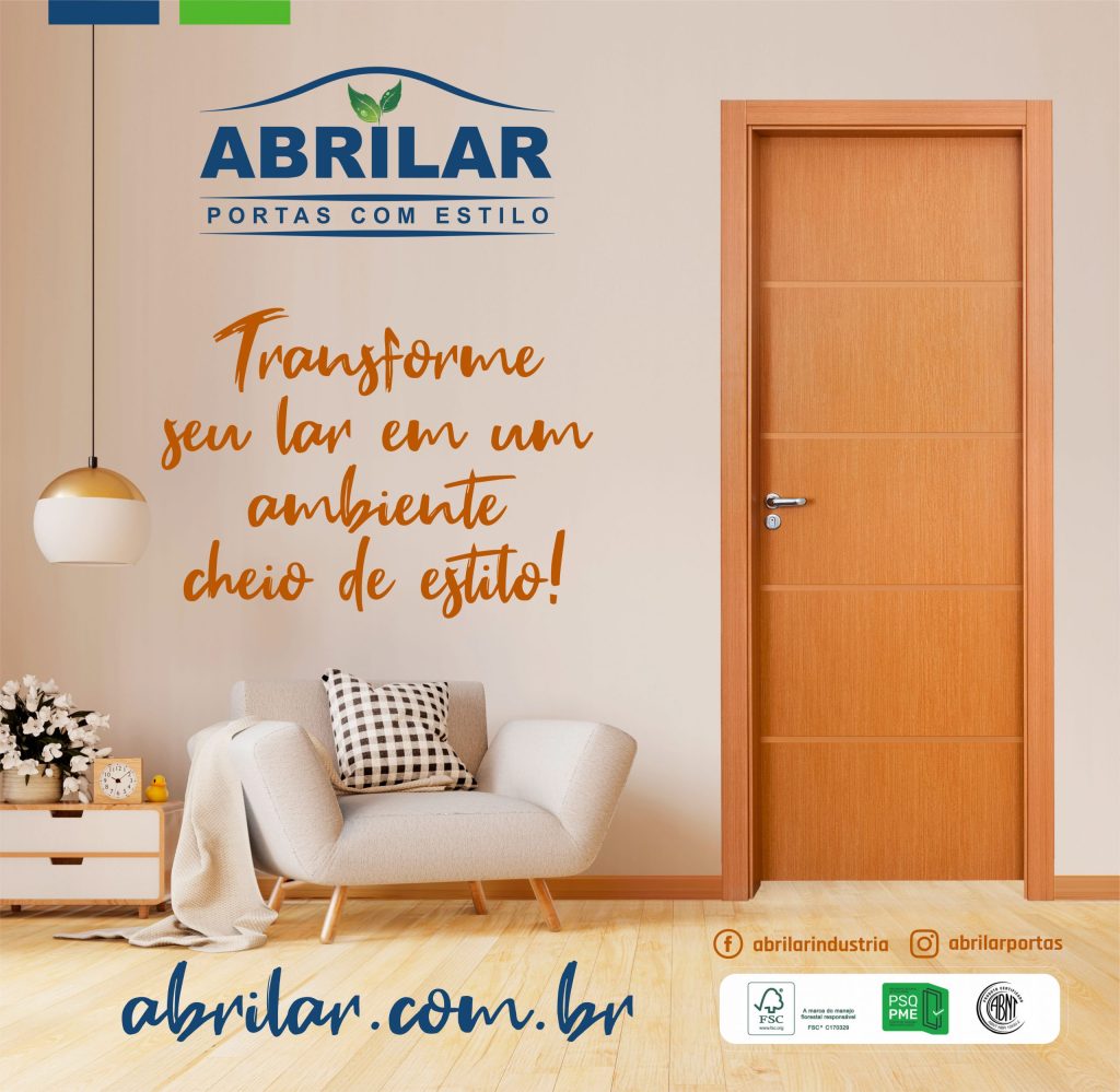 Transforme seu lar em um ambiente cheio de estilo com o Kit Porta Pronta Abrilar!