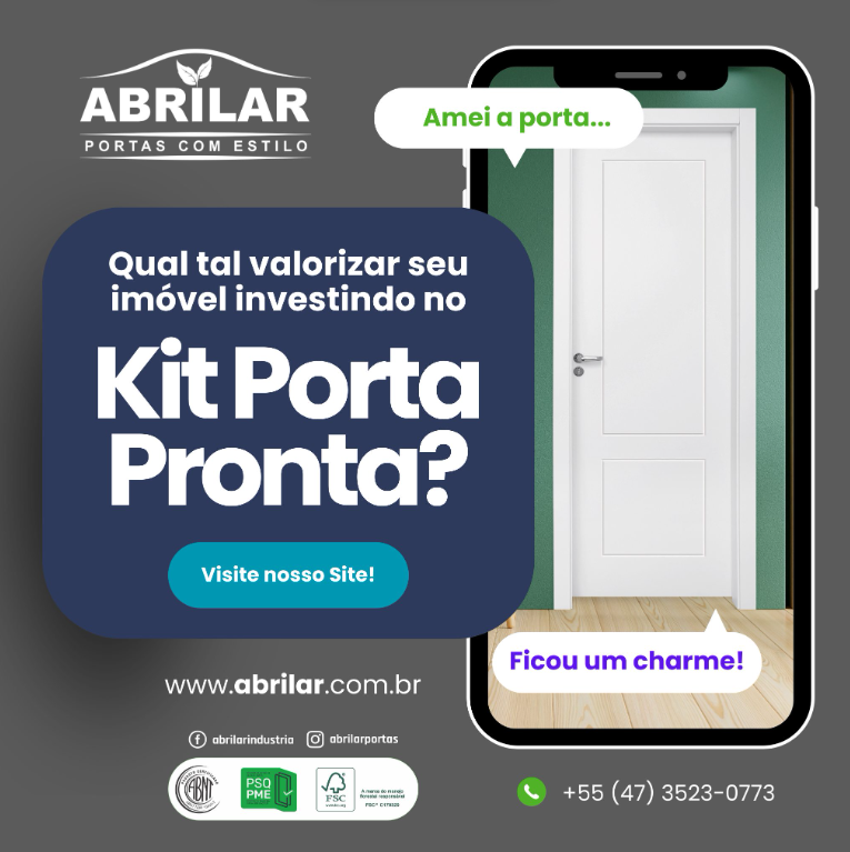 Valorize Seu Imóvel com o Kit Porta Pronta Abrilar!