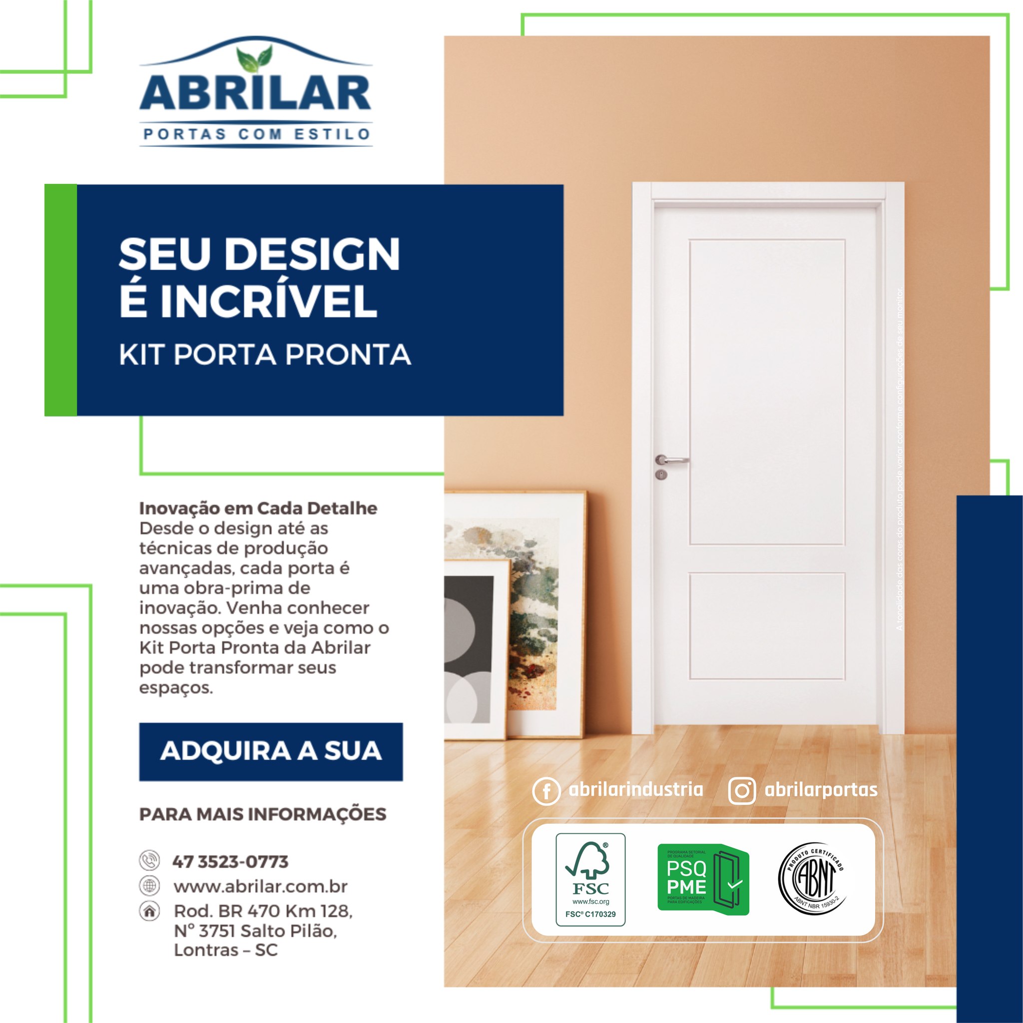 Kit Porta Pronta: um novo mundo de possibilidades em design de interiores!