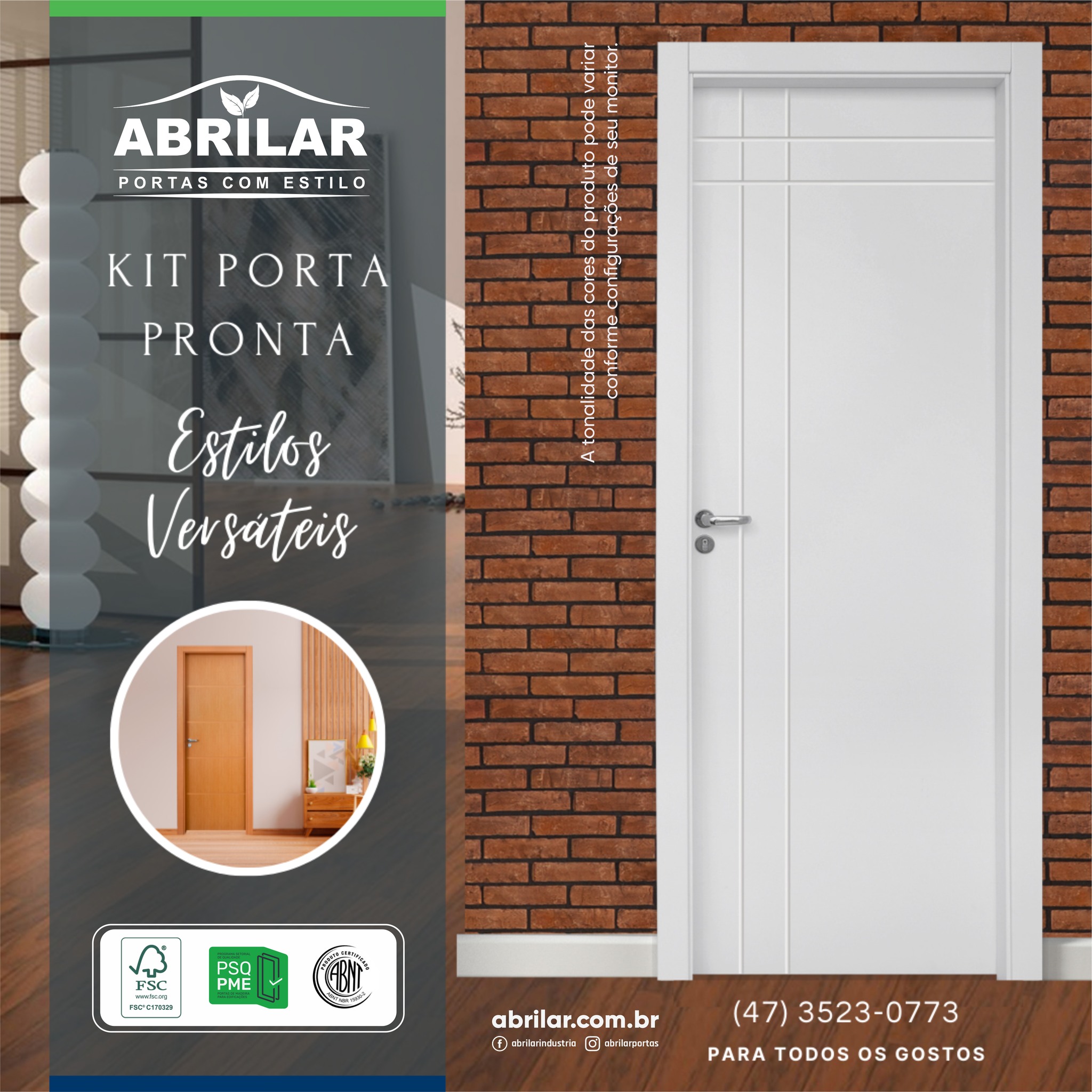 Kit Porta Pronta: Estilos Versáteis para Todos os Gostos!